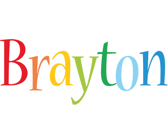 Brayton birthday logo