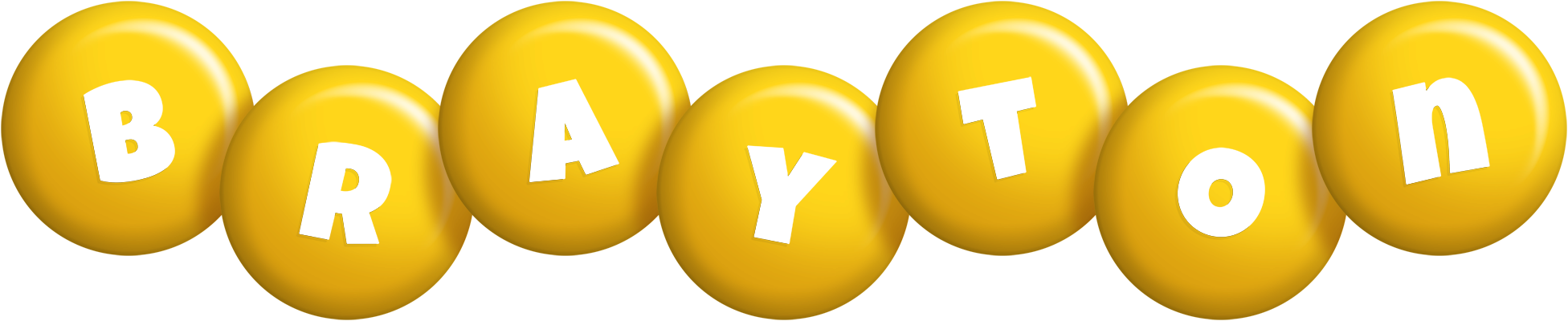 Brayton candy-yellow logo