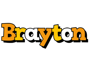 Brayton cartoon logo