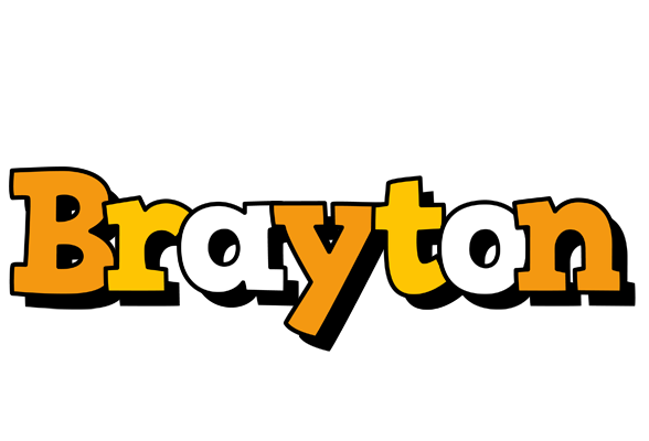 Brayton cartoon logo