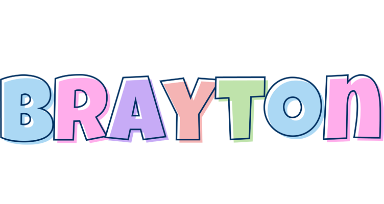 Brayton pastel logo