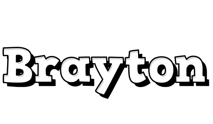 Brayton snowing logo