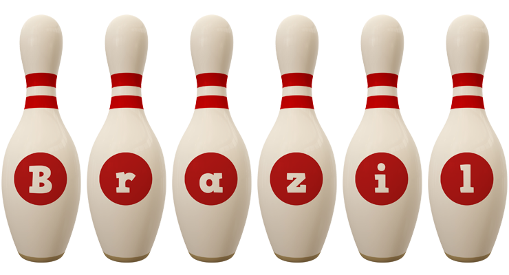 Brazil bowling-pin logo