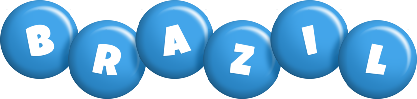 Brazil candy-blue logo