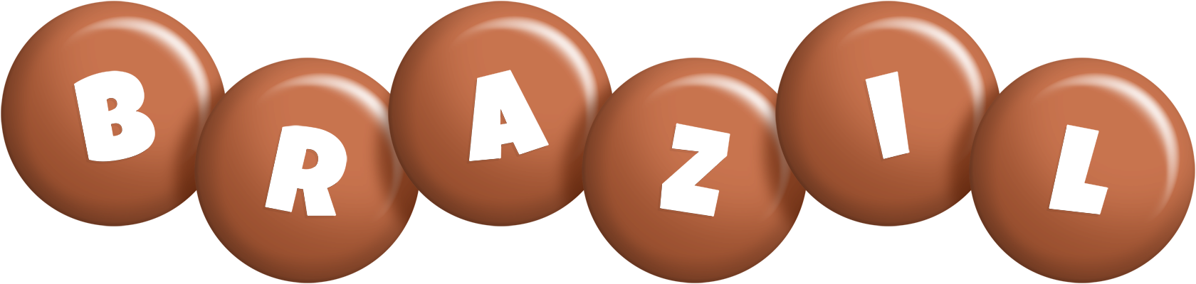 Brazil candy-brown logo