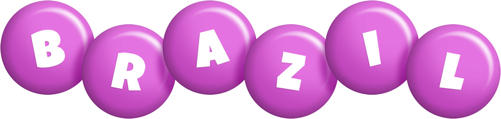 Brazil candy-purple logo
