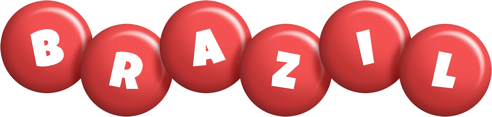 Brazil candy-red logo