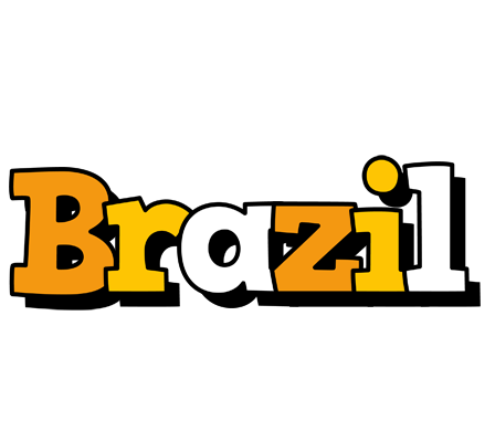 Brazil cartoon logo