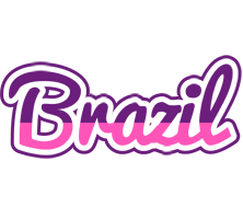 Brazil cheerful logo