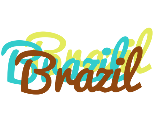 Brazil cupcake logo
