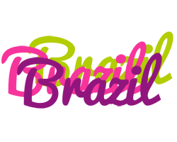Brazil flowers logo