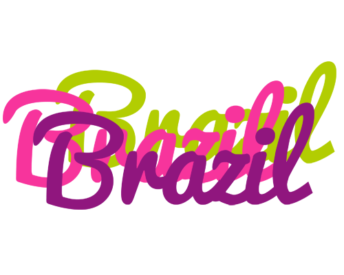 Brazil flowers logo