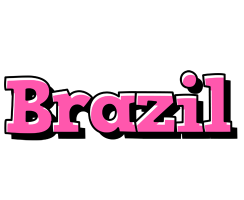 Brazil girlish logo