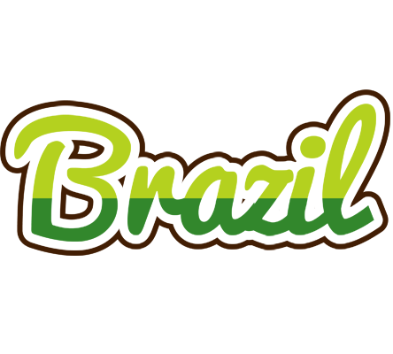 Brazil golfing logo