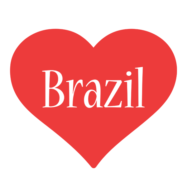 Brazil love logo
