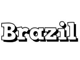 Brazil snowing logo
