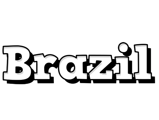 Brazil snowing logo