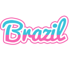 Brazil woman logo
