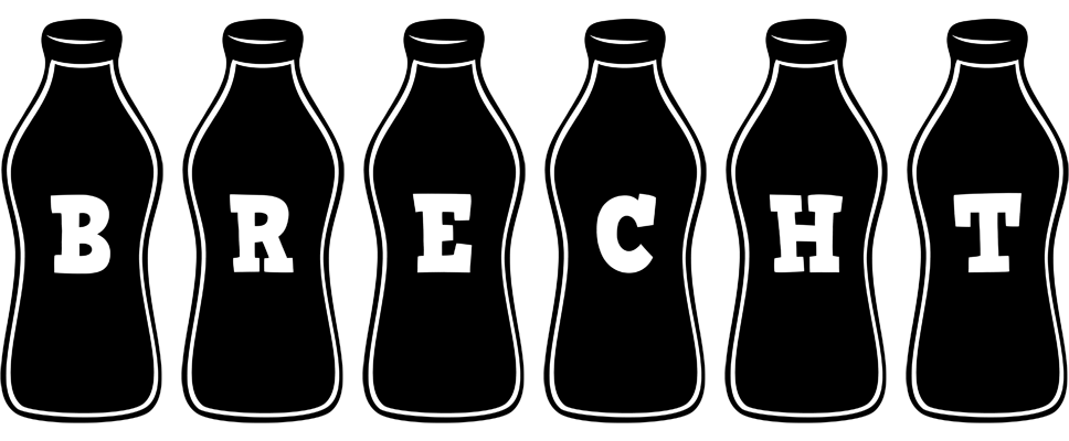 Brecht bottle logo