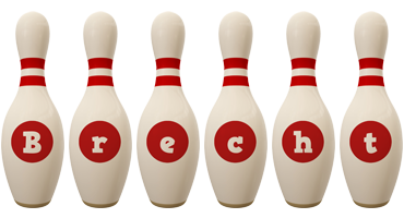 Brecht bowling-pin logo