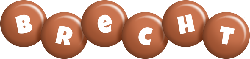Brecht candy-brown logo