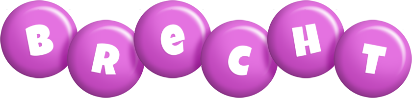 Brecht candy-purple logo