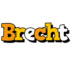 Brecht cartoon logo