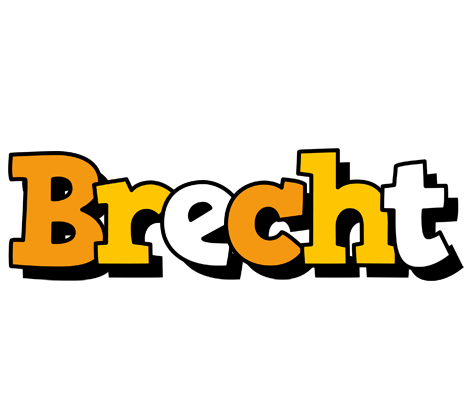 Brecht cartoon logo