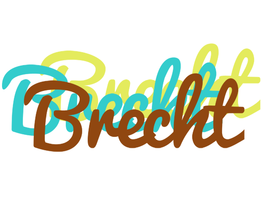 Brecht cupcake logo