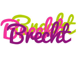 Brecht flowers logo