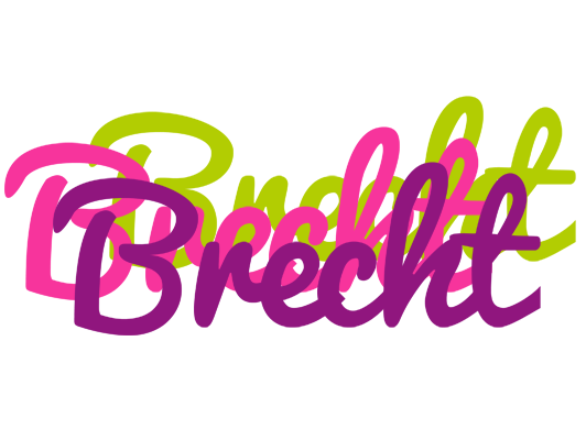 Brecht flowers logo
