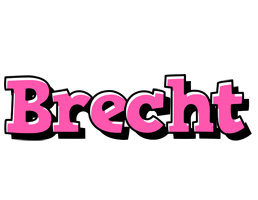 Brecht girlish logo