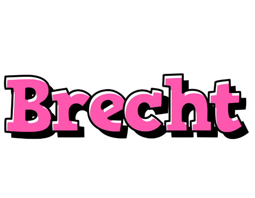 Brecht girlish logo