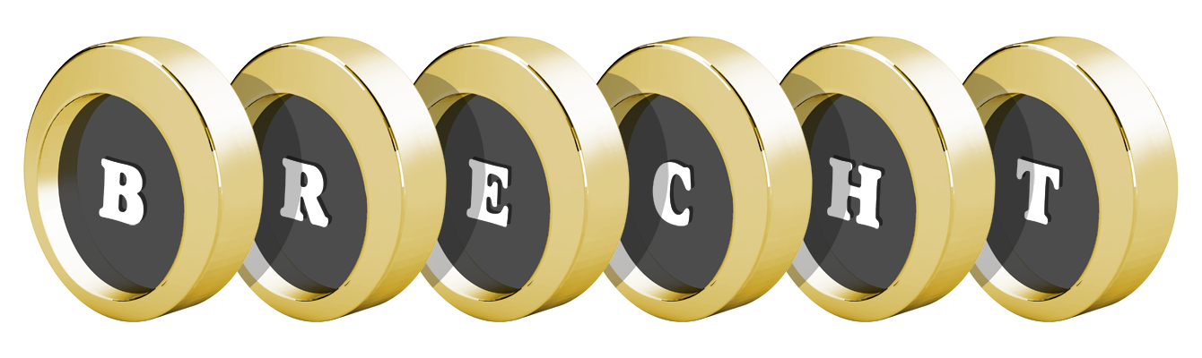 Brecht gold logo