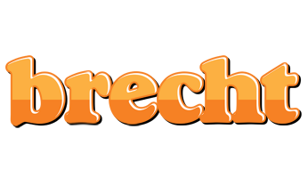 Brecht orange logo