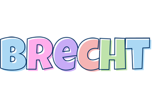 Brecht pastel logo