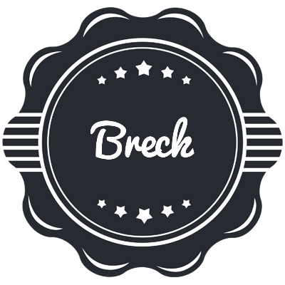Breck badge logo