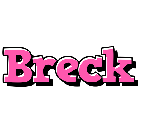 Breck girlish logo