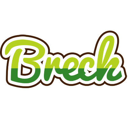 Breck golfing logo