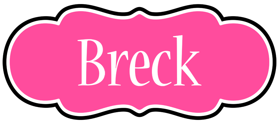 Breck invitation logo