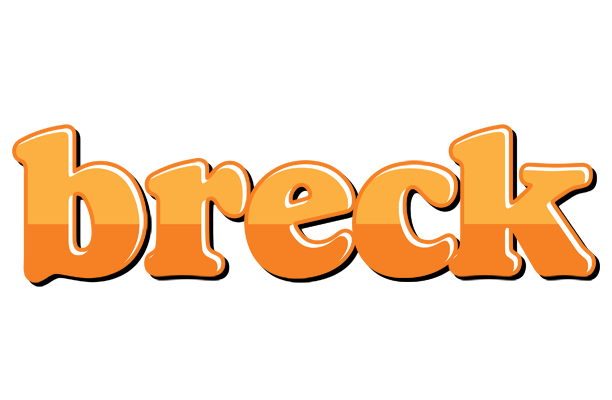 Breck orange logo