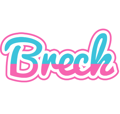 Breck woman logo