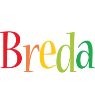 Breda birthday logo