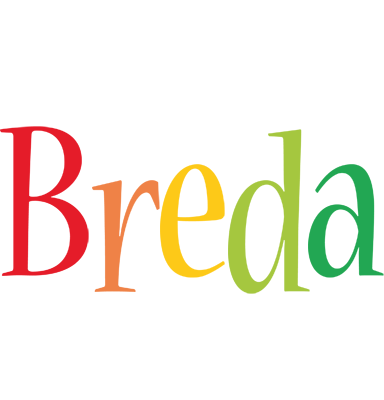 Breda birthday logo