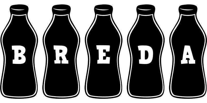 Breda bottle logo