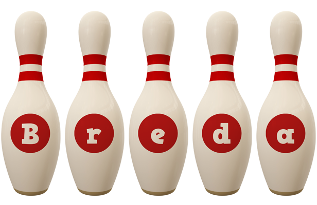Breda bowling-pin logo