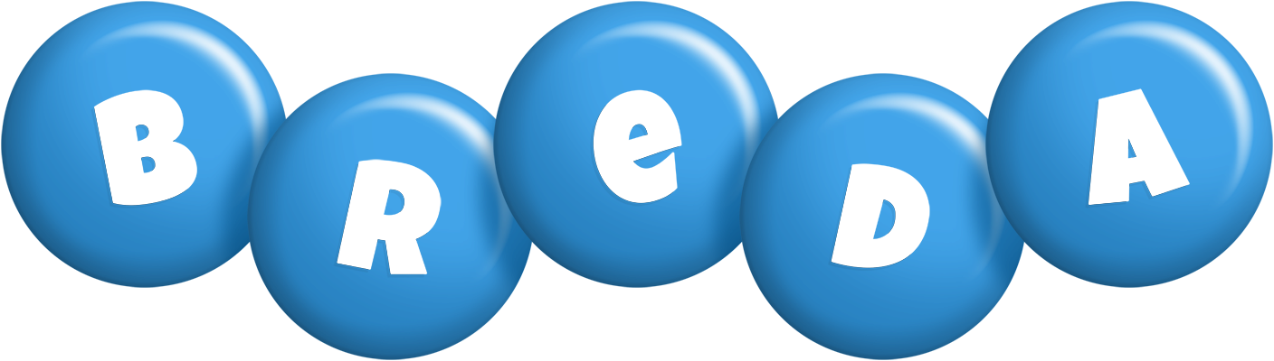 Breda candy-blue logo