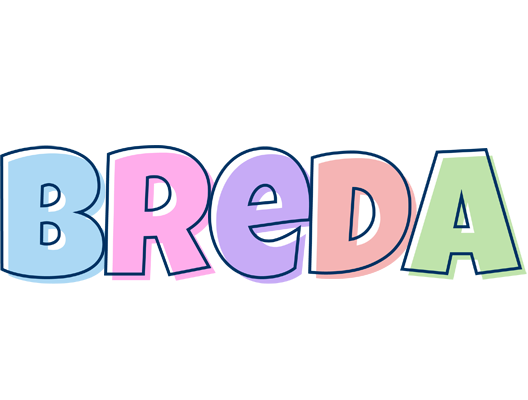 Breda pastel logo