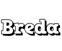 Breda snowing logo