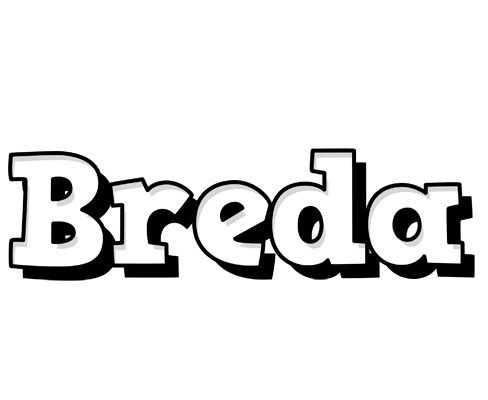 Breda snowing logo